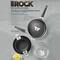 THE ROCK by Starfrit 12-Piece Space-Saving Set With T-Lock Detachable Handles